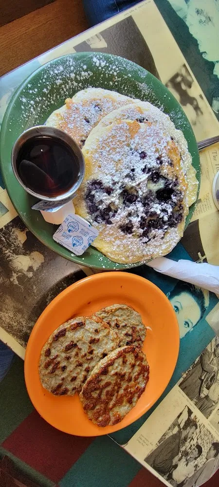 Lemon Blueberries Pancakes